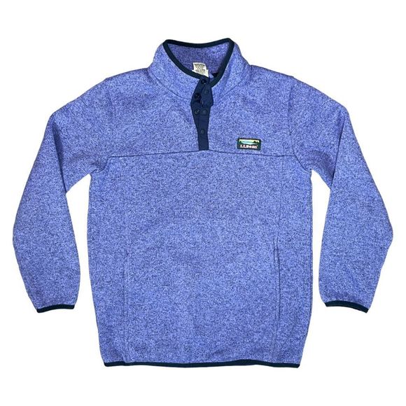 LLBean Fleece Pullover L14-16 - Picture 1 of 6